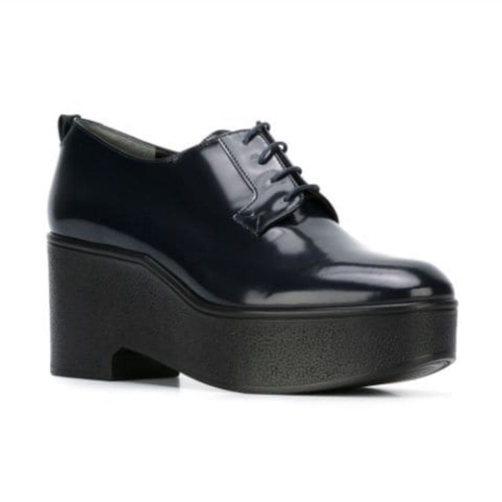 Robert Clergerie Black Platform Shoes